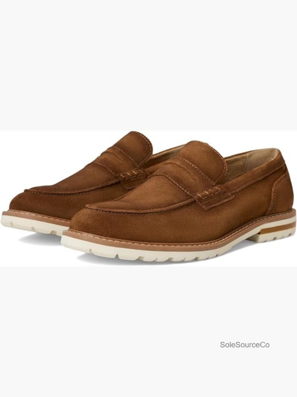 Penny Slip-On Loafers with Cushioned Insole and Durable Outsole